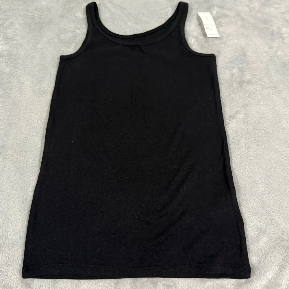 Old Navy Youth Black Tank Top Sz Med NWT